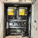 []金沙ZDC-350倒立车双主轴，双刀塔结构主轴12寸，8工位.