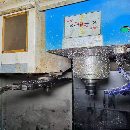 []同款4台常州新瑞950加工中心，Z轴高度750，三轴线轨